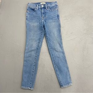 ⛔️Sold⛔️ Madewell high rise skinny 26p